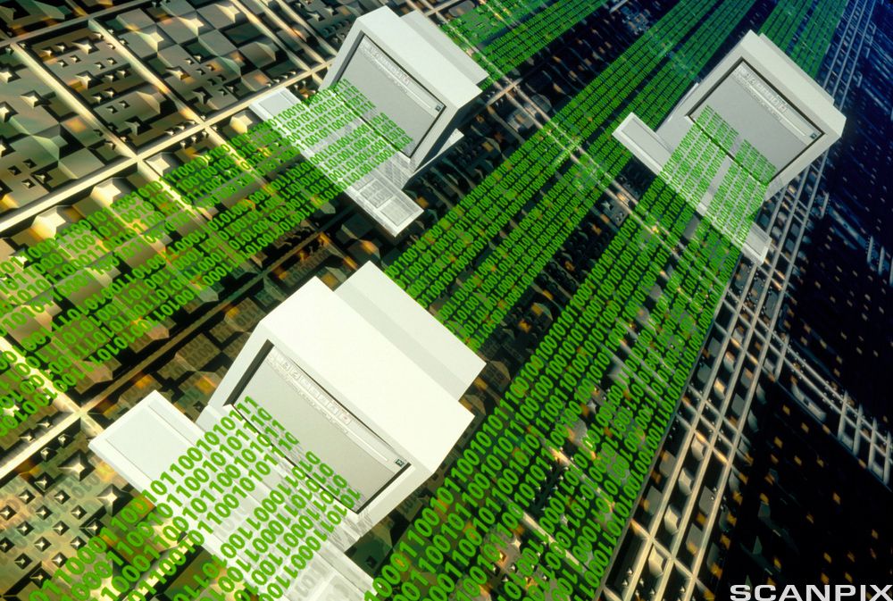 Grunnenhetene Bit Og Byte Og Konvertering Mellom Prefikser 